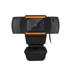 Adesso CyberTrack H2 webcam 640 x 480 pixels USB 2.0 Noir, Orange