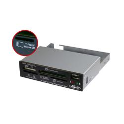 ADVANCE CR-10INT lecteur de carte mémoire USB 2.0 Interne Noir, Métallique