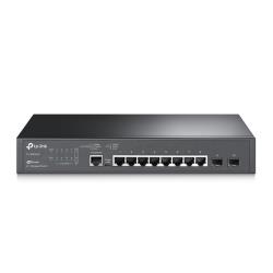 TP-LINK TL-SG3210 commutateur réseau Géré L2 Gigabit Ethernet (10/100/1000) Noir