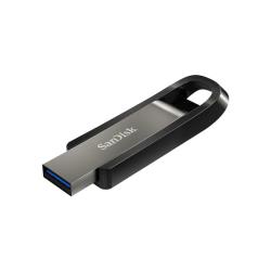 SanDisk Extreme Go Clé USB 256 Go USB Type-A 3.2 Gen 1 (3.1 Gen 1) Acier inoxydable