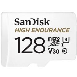 SanDisk High Endurance mémoire flash 128 Go MicroSDXC UHS-I Classe 10