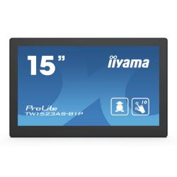 iiyama ProLite TW1523AS-B1P moniteur à écran tactile 39,6 cm (15.6") 1920 x 1080 pixels
