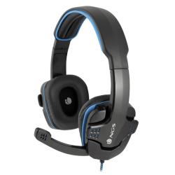 NGS GHX-505 écouteur/casque Avec fil Gaming Noir, Bleu