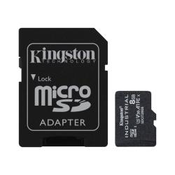 Kingston Technology Industrial mémoire flash 8 Go MicroSDHC UHS-I Classe 10