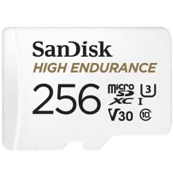SanDisk High Endurance 256 Go MicroSDXC UHS-I Classe 10