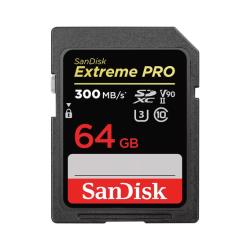 SanDisk Extreme PRO mémoire flash 64 Go SDXC UHS-II Classe 10