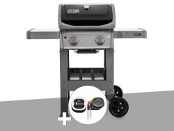 Barbecue Gaz Weber Spirit Ii E-210 Gbs + Thermomètre Igrill 3