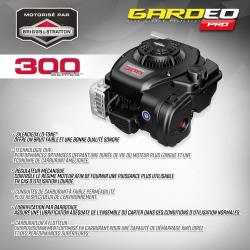Tondeuse Thermique Autotractée - Gardeo Pro GTTAC41-BS300E