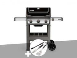 Barbecue Gaz Weber Spirit Ii E-310 + Plancha + Kit Ustensiles 3 Pièces Better