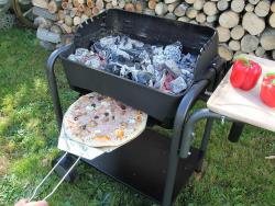 Barbecue Charbon Roma Avec Four à Pizza Intégré - SOMAGIC 3991000A