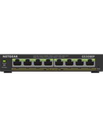 NETGEAR 8-Port Gigabit Ethernet PoE+ Plus Switch (GS308EP) Géré L2/L3 Gigabit Ethernet (10/100/1000)