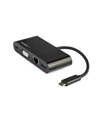 StarTech.com Adaptateur multiport USB-C - VGA, USB 3.0, GbE et Power Delivery 60W