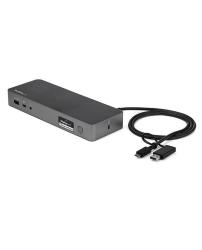 StarTech.com Station d'accueil USB Type-C/A à double affichage avec Power Delivery 100 W