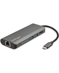StarTech.com Adaptateur multiport USB-C avec HDMI 4K - Lecteur de carte SD et PD 3.0