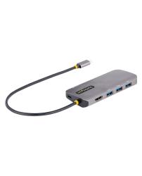 StarTech.com Adaptateur Multiport USB C - Adaptateur USB C vers HDMI 4K 60Hz - Hub USB A 3