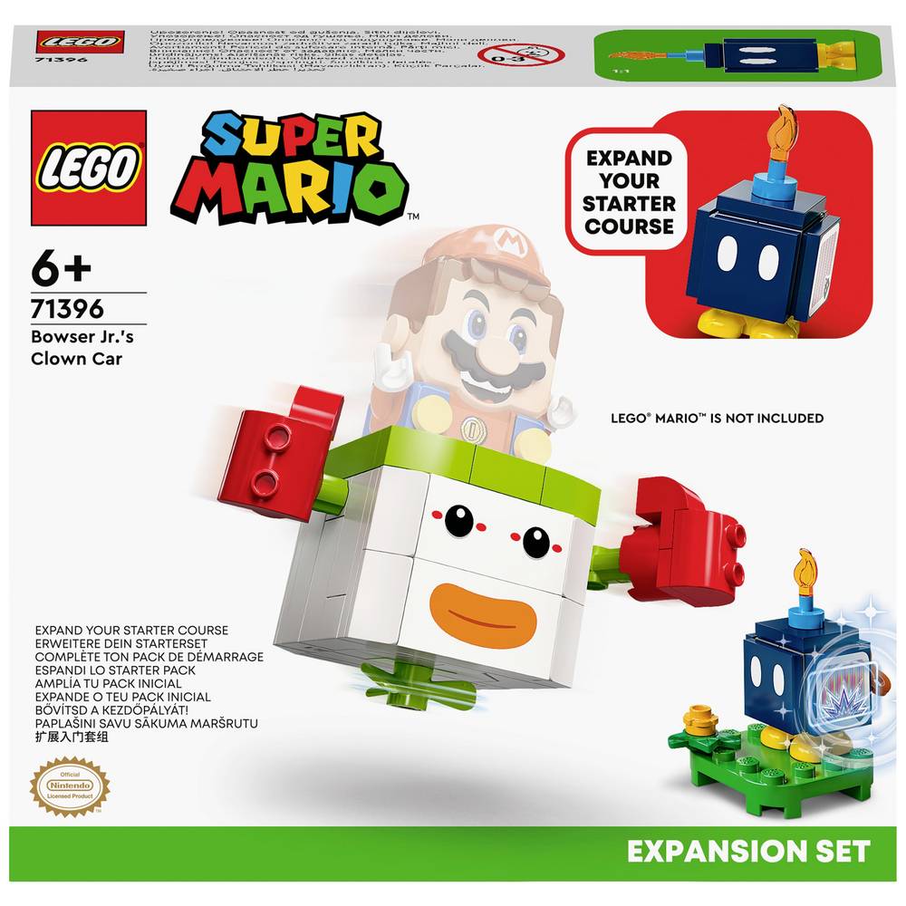 LEGO Super Mario 71396 Ensemble d'extension: La Junior-mobile de Bowser Jr.
