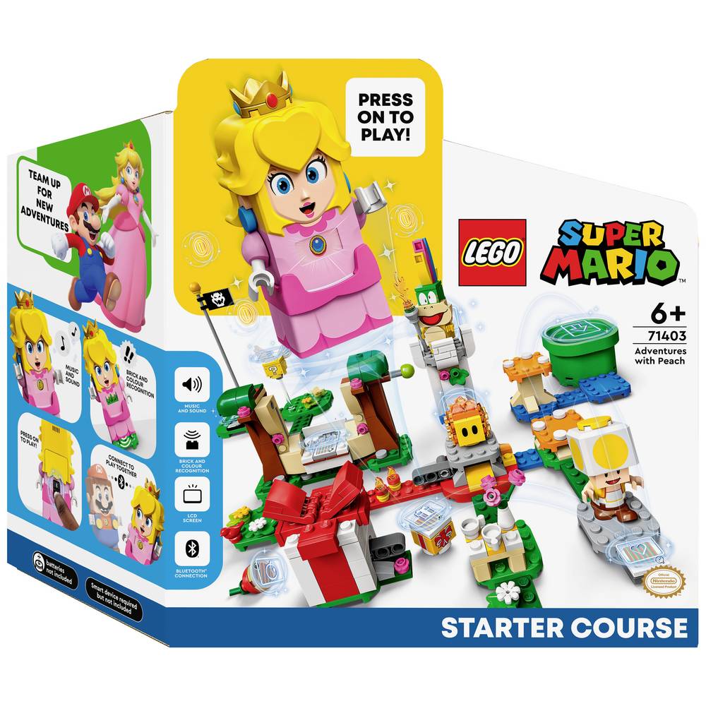LEGO Super Mario 71403 Pack de Démarrage: Les Aventures de Peach