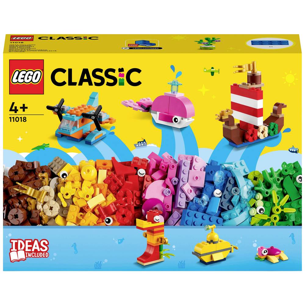 LEGO Classic 11018 Jeux créatifs dans l’océan