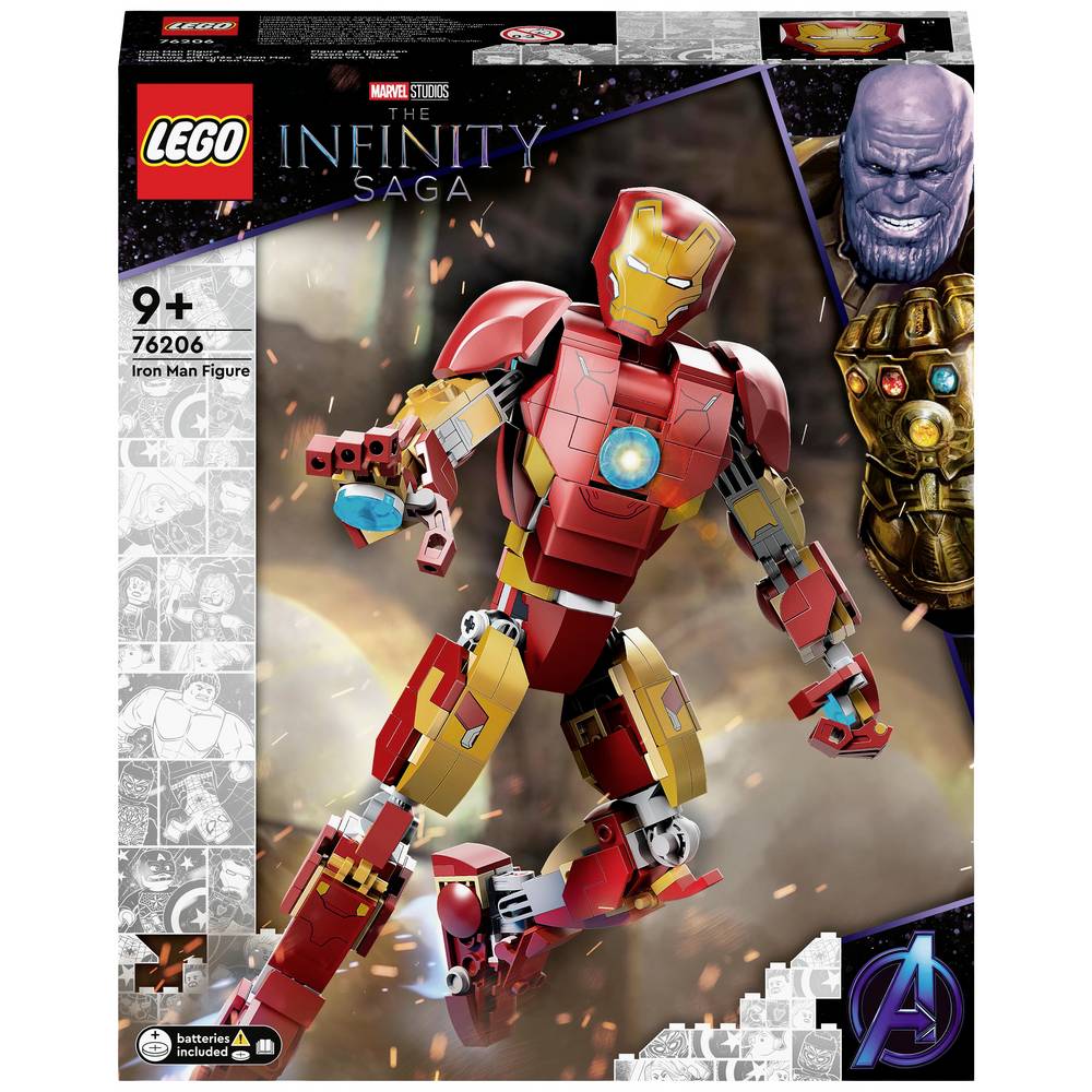 LEGO Marvel 76206 L’armure articulée d’Iron Man