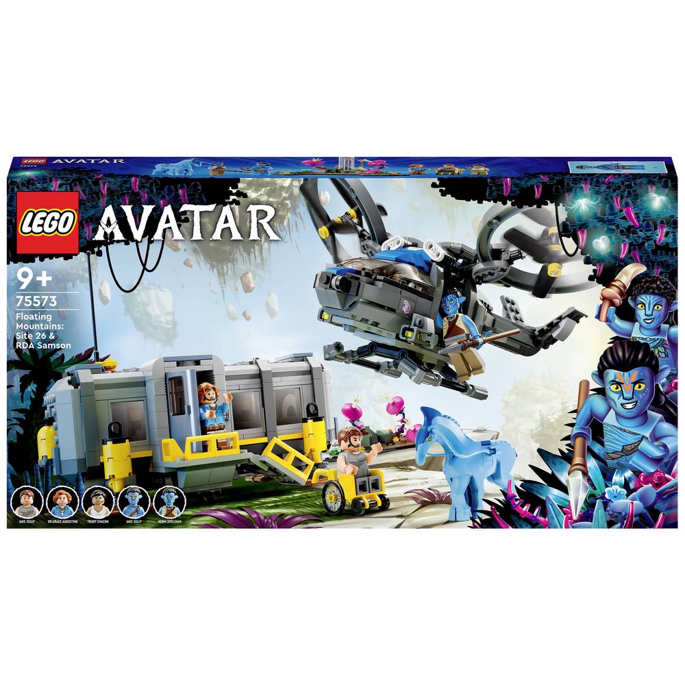 LEGO Avatar 75573 Les montagnes flottantes: le secteur 26 et le Samson RDA