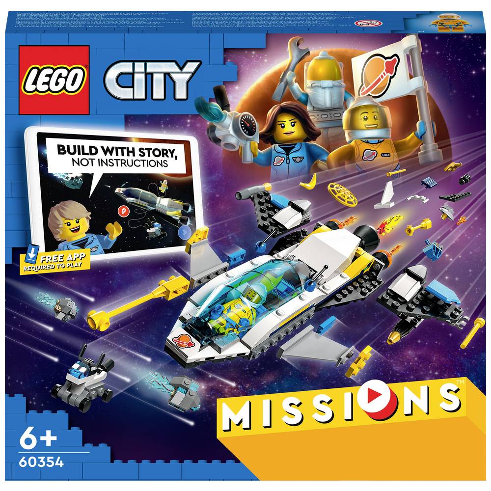 LEGO City 60354 Missions d’exploration spatiale sur Mars