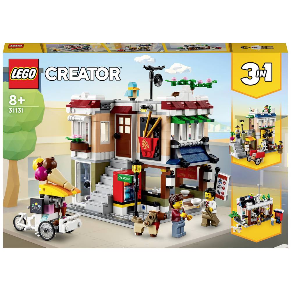 LEGO Creator 3-en-1 31131 Le magasin de nouille du centre-ville