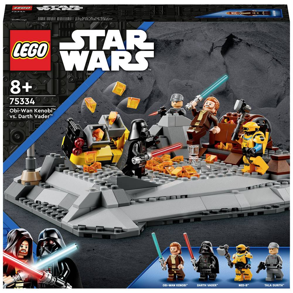 LEGO Star Wars 75334 Obi-Wan Kenobi contre Dark Vador