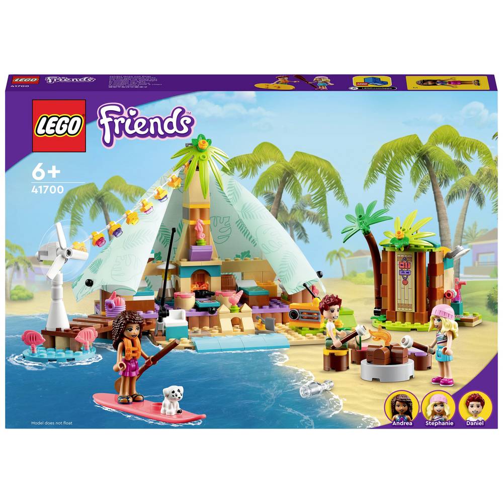 LEGO Friends 41700 Le camping de luxe à la plage